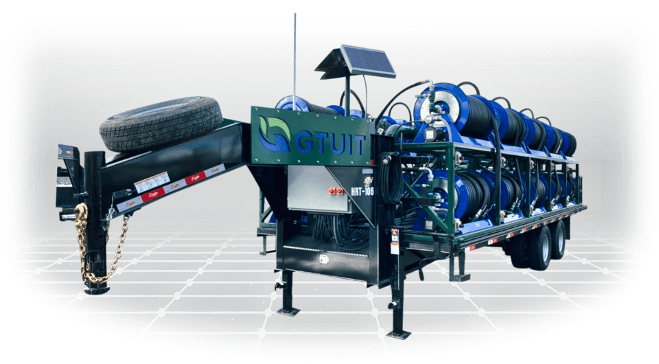 GTUIT hose reel trailer illustration